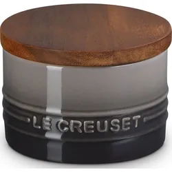 Le Creuset Vorratsdose mit Holzdeckel 200 ml, grau