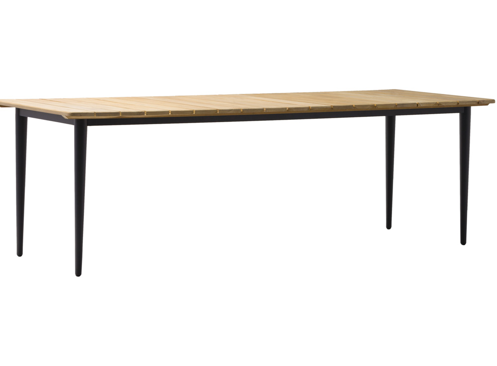 Zebra Spider Tisch Teak 160 - 210x90 cm