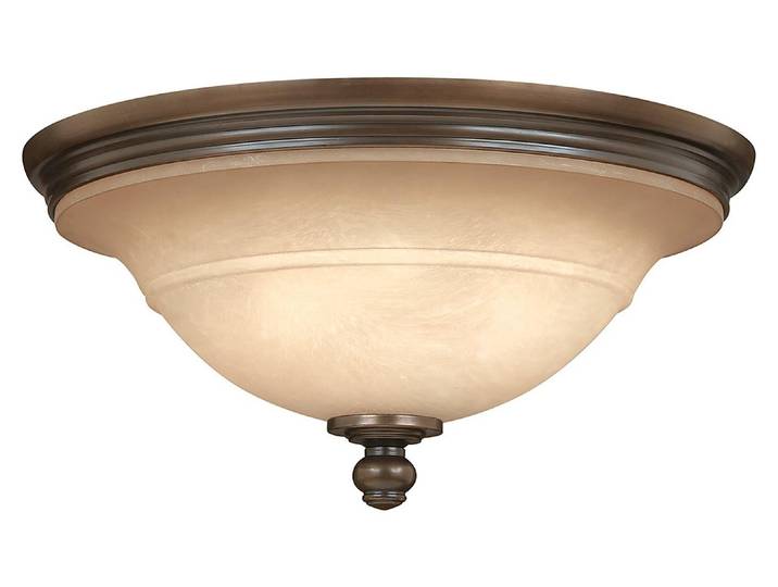 Elstead Plymouth Deckenleuchte E27 3-fach Ältere Bronze