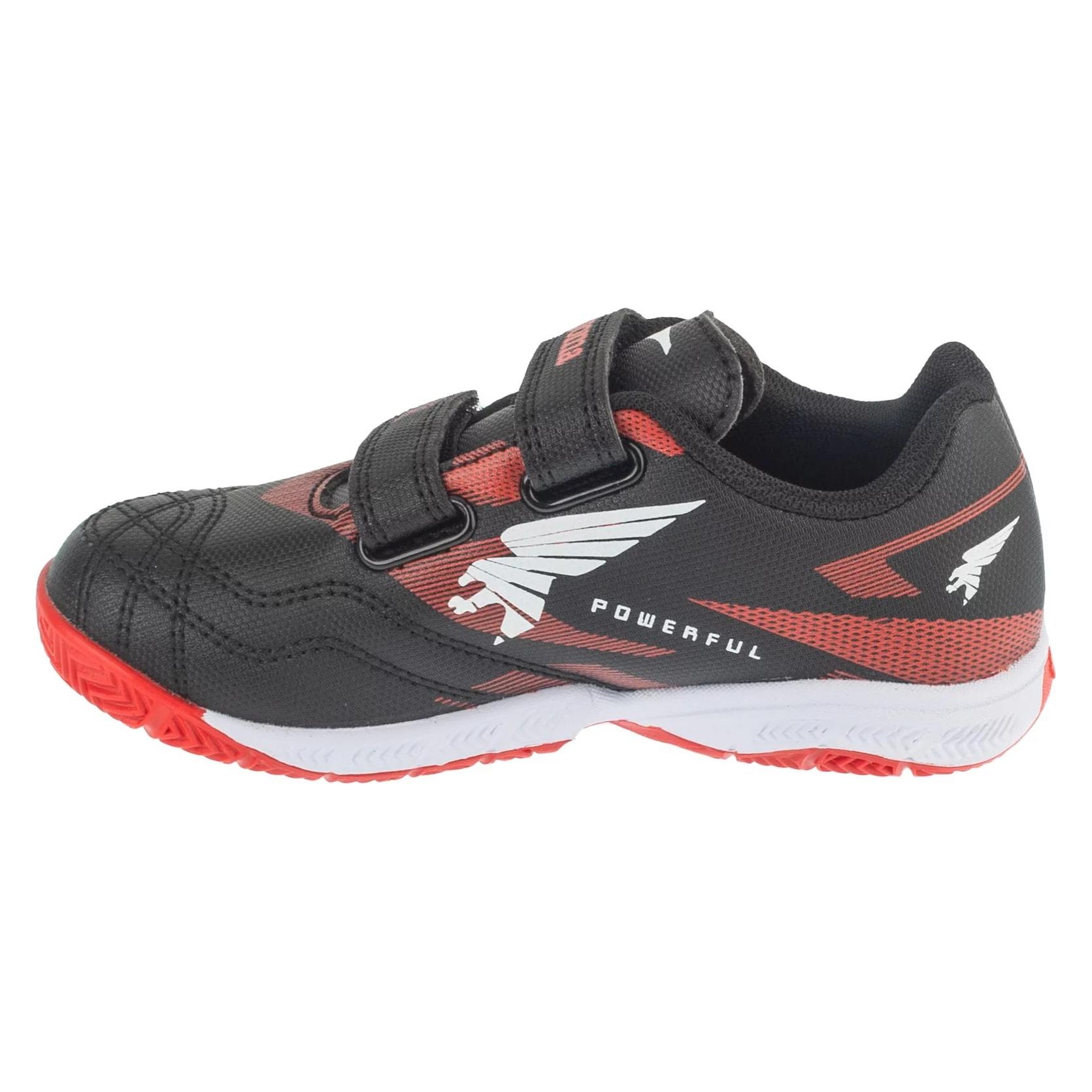 Joma Hallenfussballschuhe für Kinder Sport Powerful 2501 Schwarz (35) (POJW2501INV)