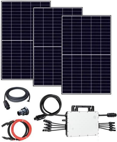 Balkonkraftwerk Komplettpaket 1320 Wp Solarmodule Photovoltaik