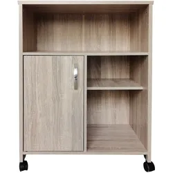 HTI-Living Küchenschrank auf Rollen Sonoma Blanca