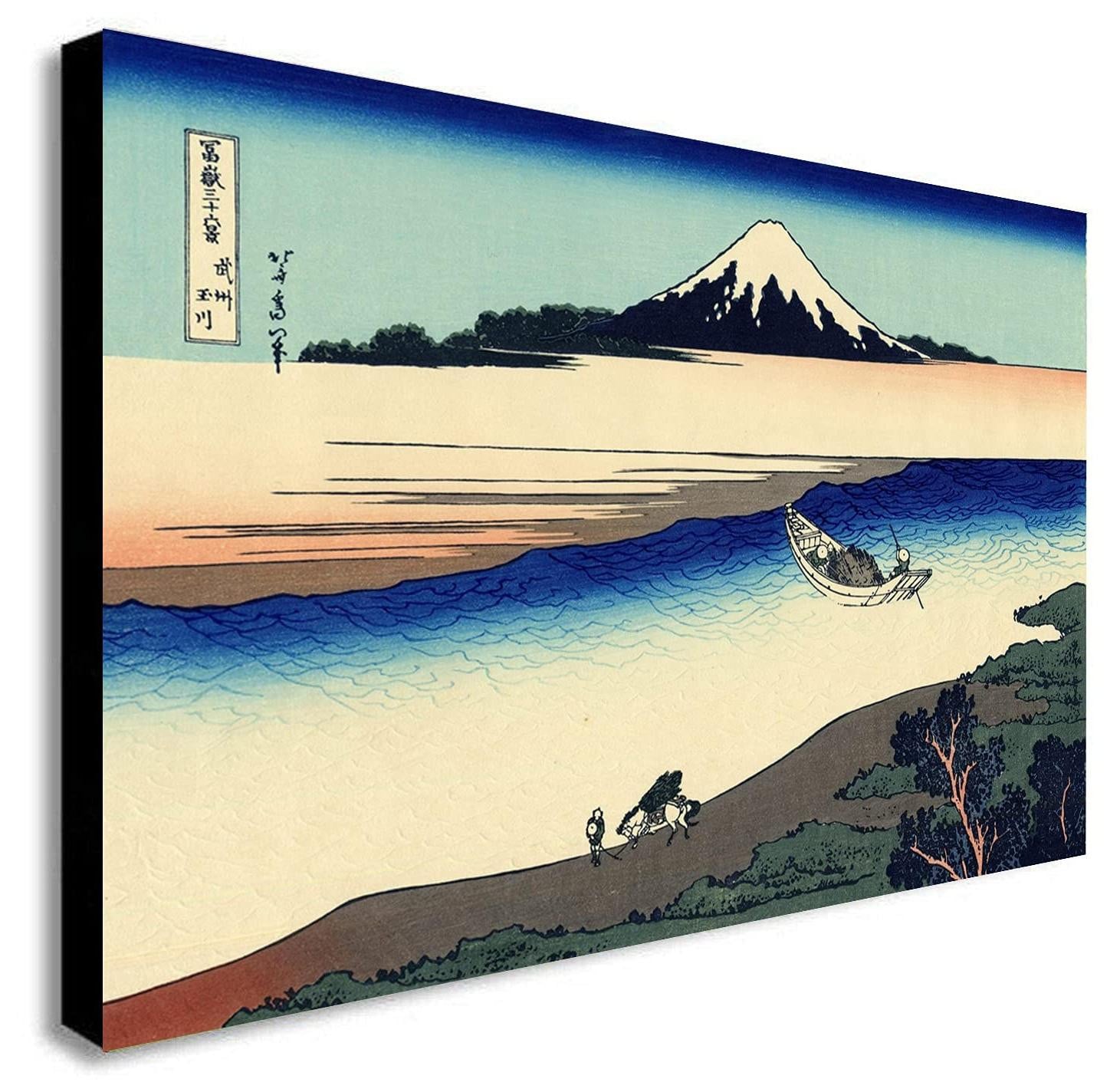 Ingelijste Japanse Canvas Wandkunst voor volwassenen