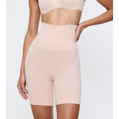 Panty TRIUMPH "Soft Sculpt", Damen, Gr. 42, beige (neutral beige), Single Jersey, Obermaterial: 78% Polyamid, 22% Elasthan, Unterhosen Panty, nahtlos, formend, hohe Abdeckung, mittlerer Halt, Bandeau-Strickbund
