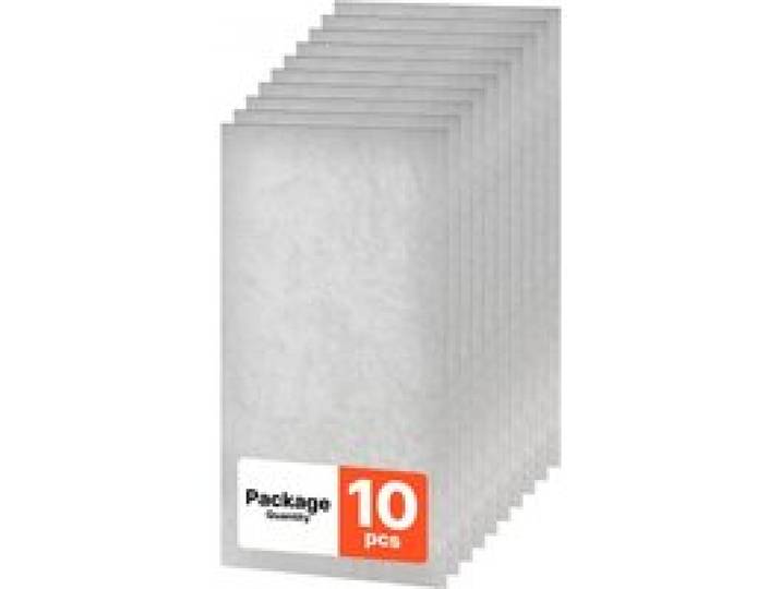 VEVOR 10 Stk. Deckenpaneele Deckenplatten PVC-Schaumplatte 605x1210mm Weiß, Marmormuster, Stoßfest, Brandschutz, Zuschneidbar, Für Abgehängte Decke Geeignet, Moderne Innendekoration für Wohnraum Büro