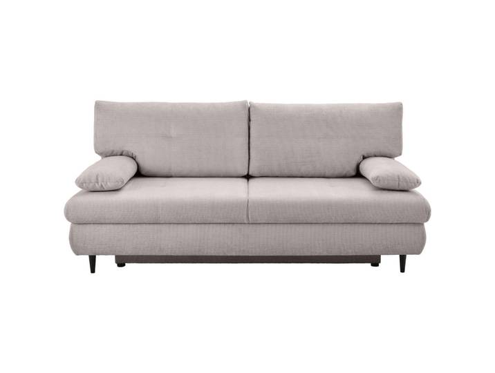 Schlafsofa, Beige, 212x105x97 cm, Textil, 2-Sitzer & Liegefunktion, Carryhome
