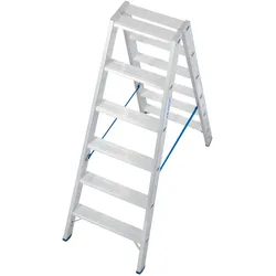 Krause STABILO Stufen-DoppelLeiter 2x6 Stufen