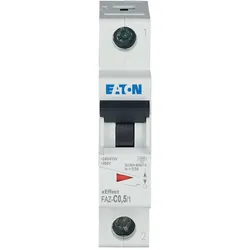Eaton (Moeller) Leitungsschutzschalter C 0,5A, 1p FAZ-C0,5/1