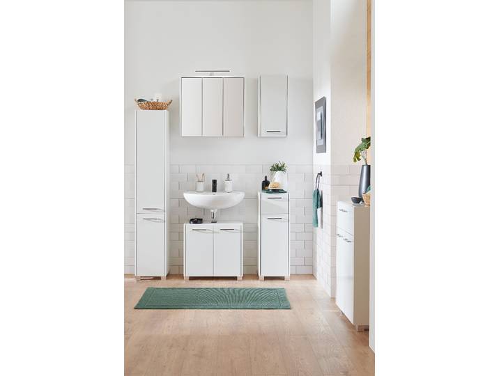 Muble sous-vasque 57 x 55 x 33cm Blanc