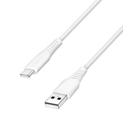 LogiLink USB-C® Kabel USB 2.0 USB-C® Stecker, USB-A Stecker 2.0m Weiß CU0254