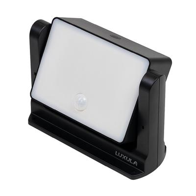 LUXULA LED Solar-Fluter LXSO400151 800 lm neutralweiß schwarz IP65