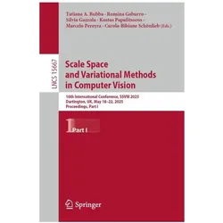 Scale Space and Variational Methods in Computer Vision, Fachbücher von Marcelo Pereyra, Kostas Papafitsoros, Silvia Gazzola, Carola-Bibiane Schönlieb, Tatiana A. Bubba, Romina Gaburro
