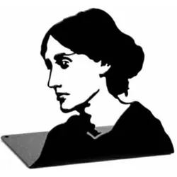 Various Publishers, Buchstütze, Virginia Woolf (10 x 10 x 16 cm)