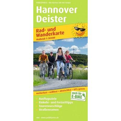 Publicpress Rad- und Wanderkarte Hannover, Deister 1:50.000, Sonstige von , KOMPASS Freytag & Berndt, 978-3-89920-486-5