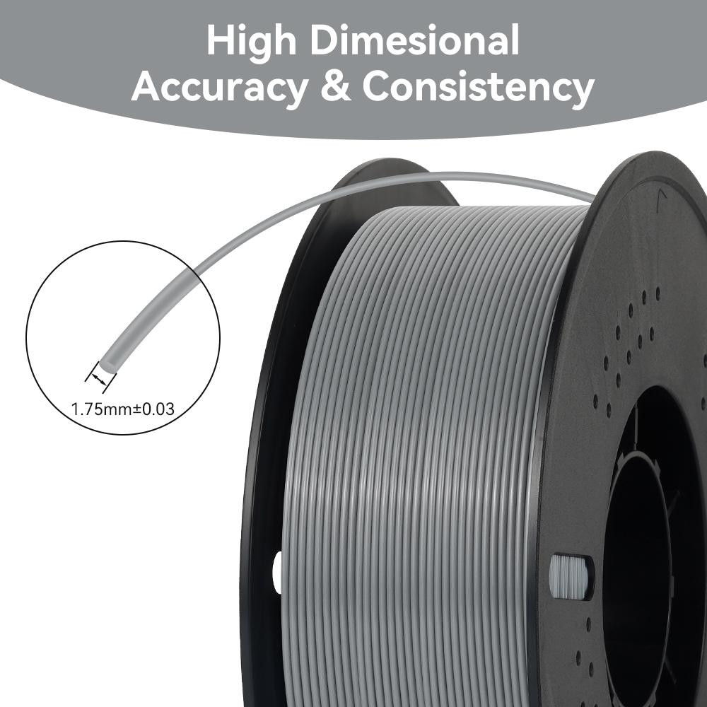 Selius 3D Printer Filament PETG 1.75mm 10KG Wit