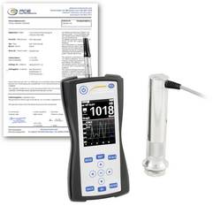 PCE Instruments PCE-3500-ICA Härteprüfgerät kalibriert (ISO) 230 - 940 HV, 20 - 70 HRC, 650 HB