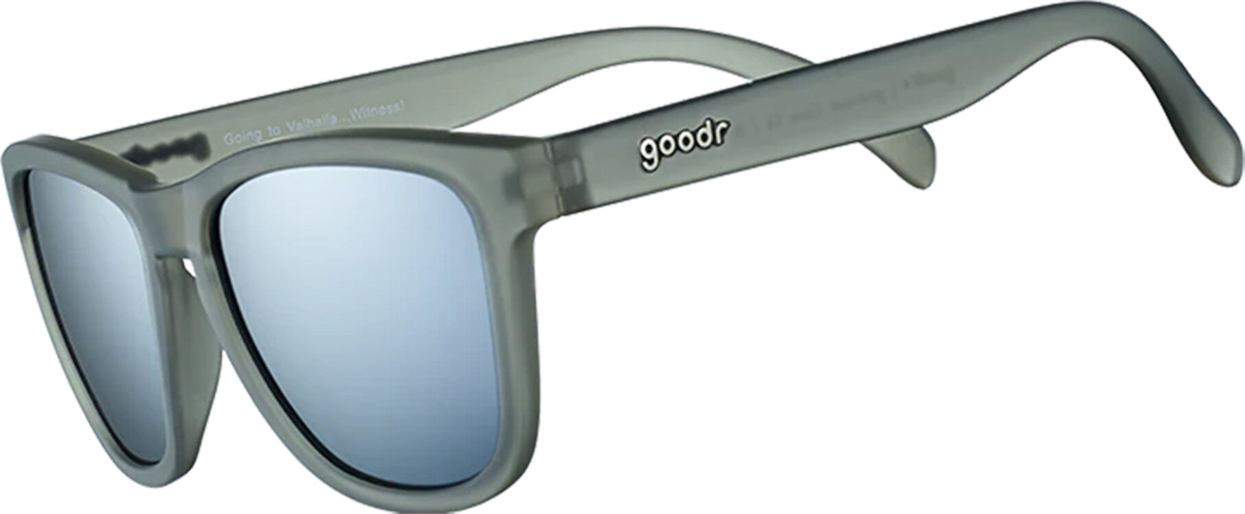 Goodr Sunglasses Going To Valhalla...Witness! Grey One Size
