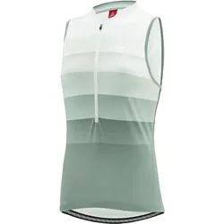 Löffler, Damen, Velotrikot, Rainbow (L), Weiss, L