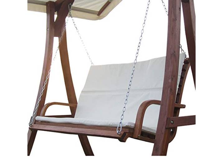Design Bank aus Holz Lärche für Hollywoodschaukel 2-Sitzer KUREDO (ohne Gestell!!!) von AS-S