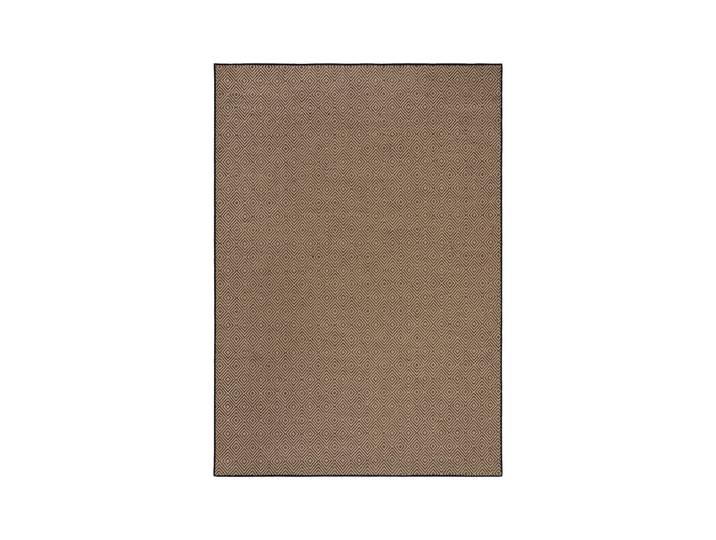 Tapis de salon en jute noir 120x170 cm