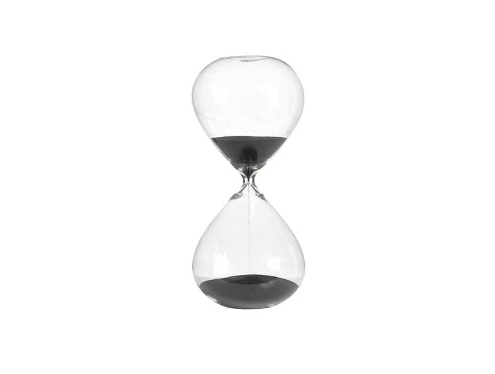 POLSPOTTEN - Ball Sanduhr M, schwarz