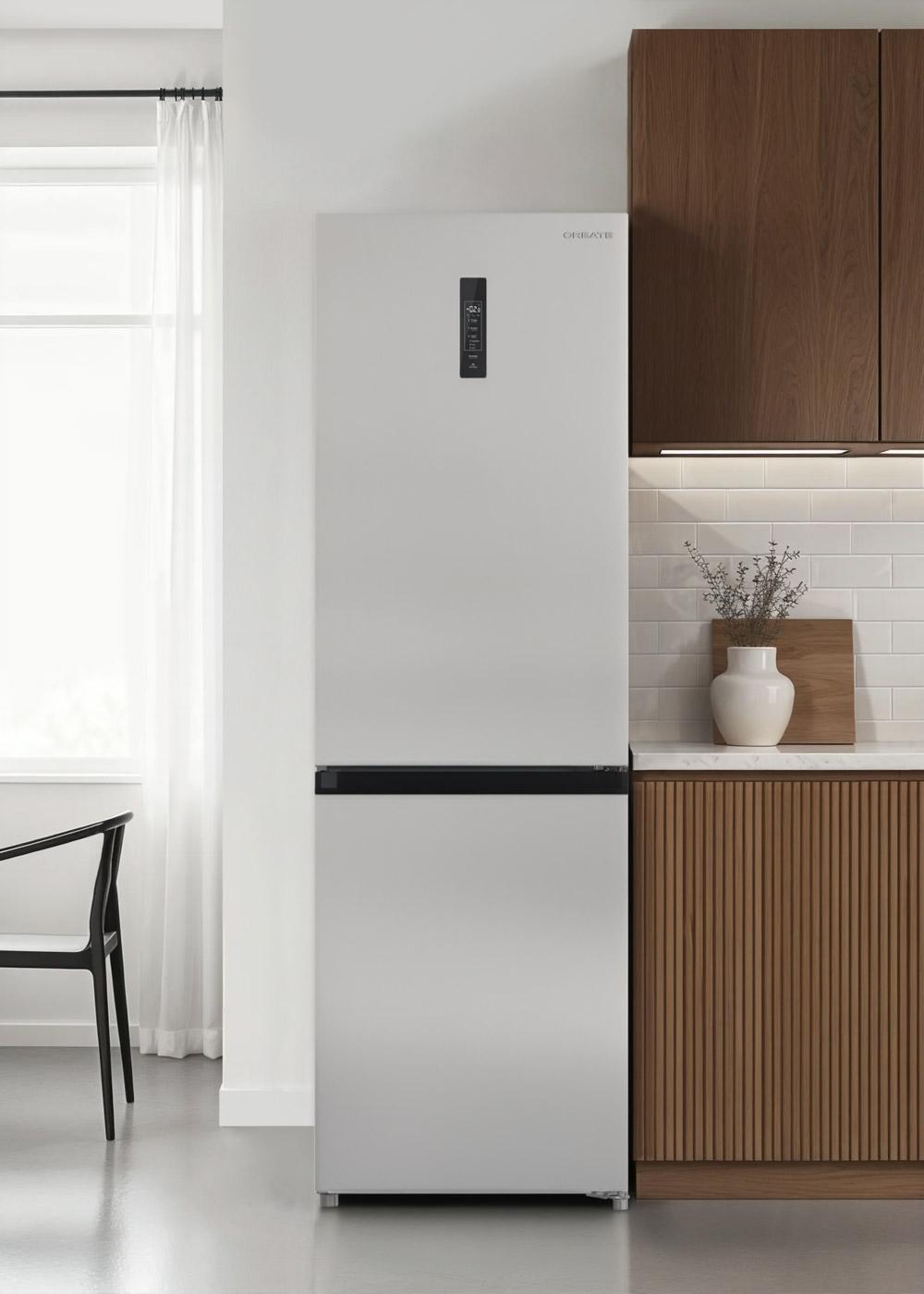 CREATE - FRIDGE STUDIO COMBI PRO 402 - 402-Liter No Frost Kühl-Gefrierkombination mit Space Pro und Care+