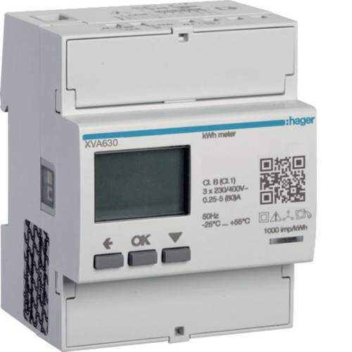 Hager XVA630 Energiezähler digital 1St.