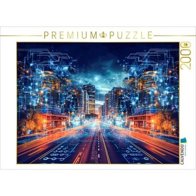 CALVENDO Puzzle Ein Motiv aus dem Kalender Visuelle Reise in die digitale Welt | 2000 Teile Lege-Größe 90x67cm Foto-Puzzle für glückliche Stunden