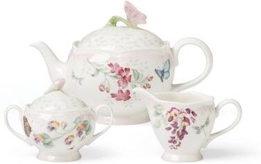 Lenox Butterfly Meadow Pink Ombre 5-Piece Tea Set