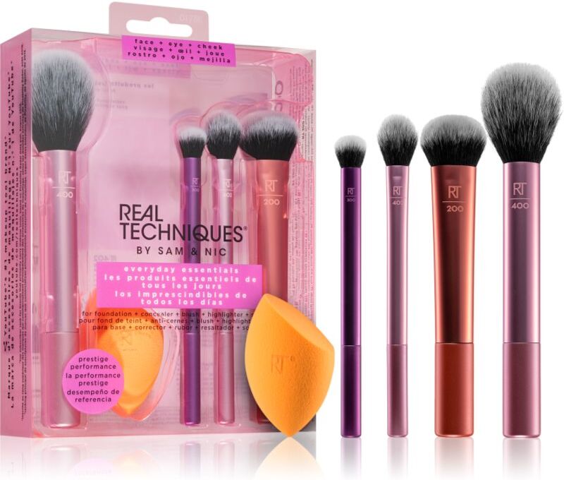 Real Techniques Everyday Essentials Pinselset für einen perfekten Look