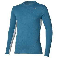 Mizuno, Herren, Funktionsshirt, Tech Thermo C BreathThe Tee (L), Blau