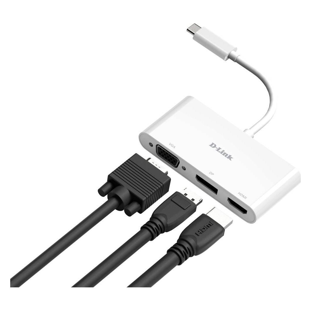 D-Link DUB-V310 (USB-C, 3 Ports) (DUB-V310)