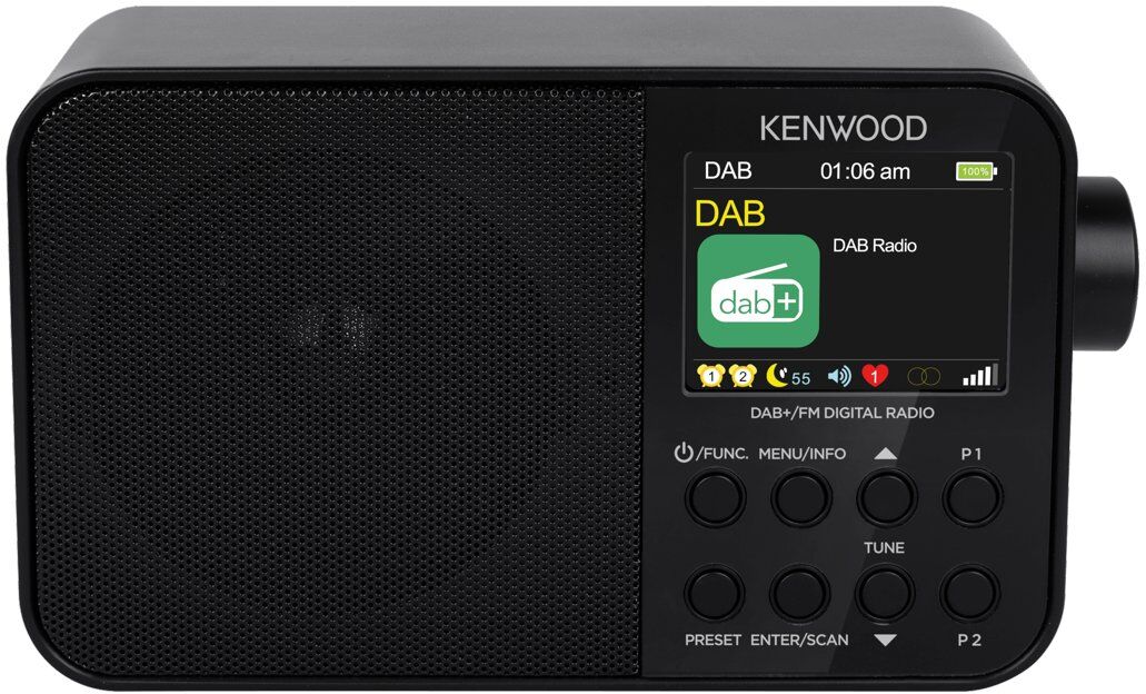 Radio Kenwood CR M30DAB B Dab+ Black