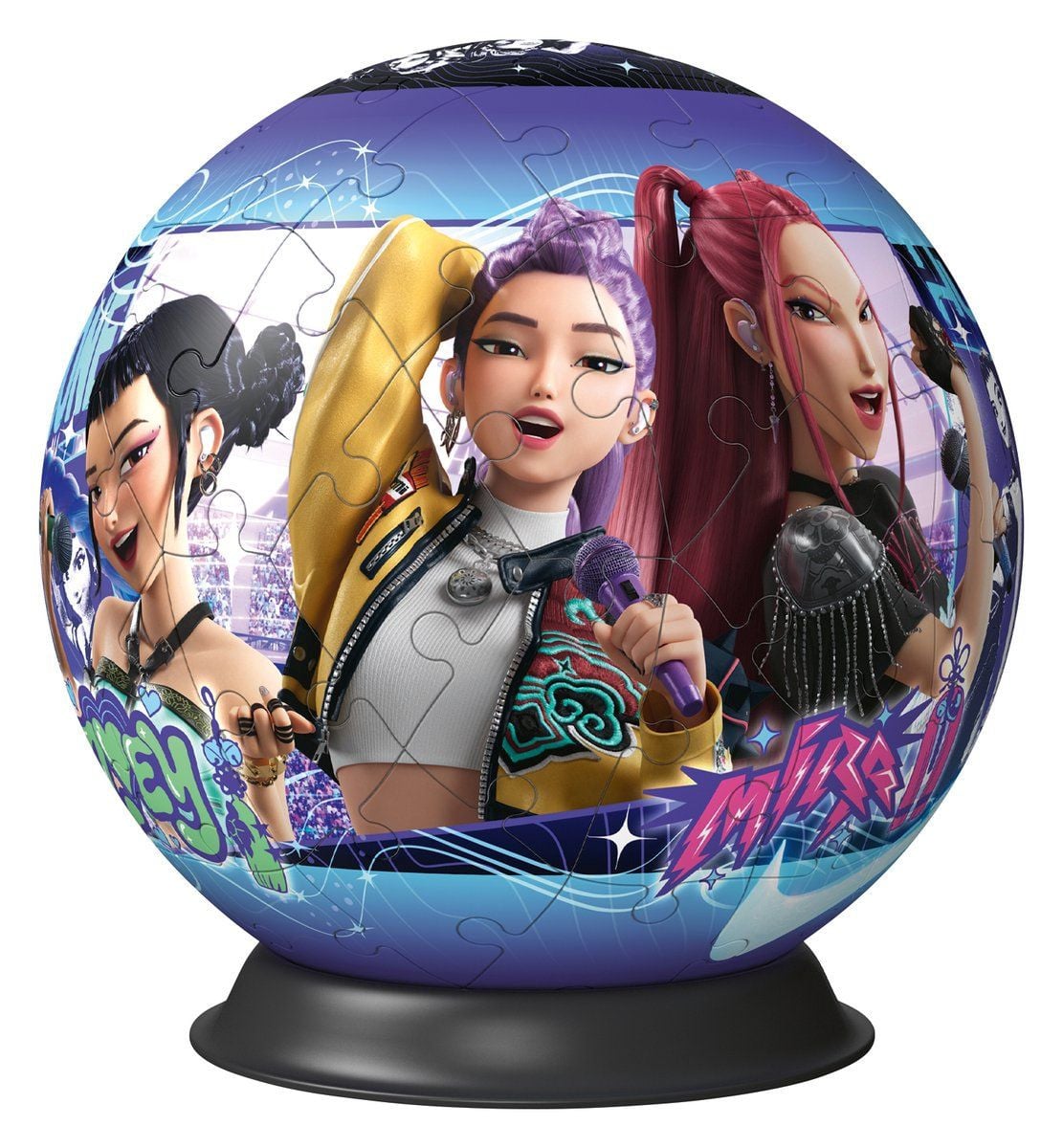 Ravensburger 3D Puzzle Ball KPop Demon Hunters - 72 stukjes