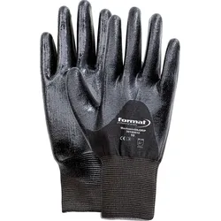 FORMAT Handschuhe Mechanic Oilgrip Gr. 8 Nitril schwarz