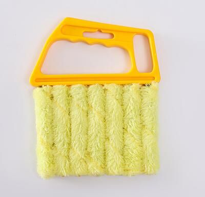 Perfect Picks Market Blinds Cleaning Brush Detachable, Washable, And Effective Dust Removal Tool For Windows yellow
