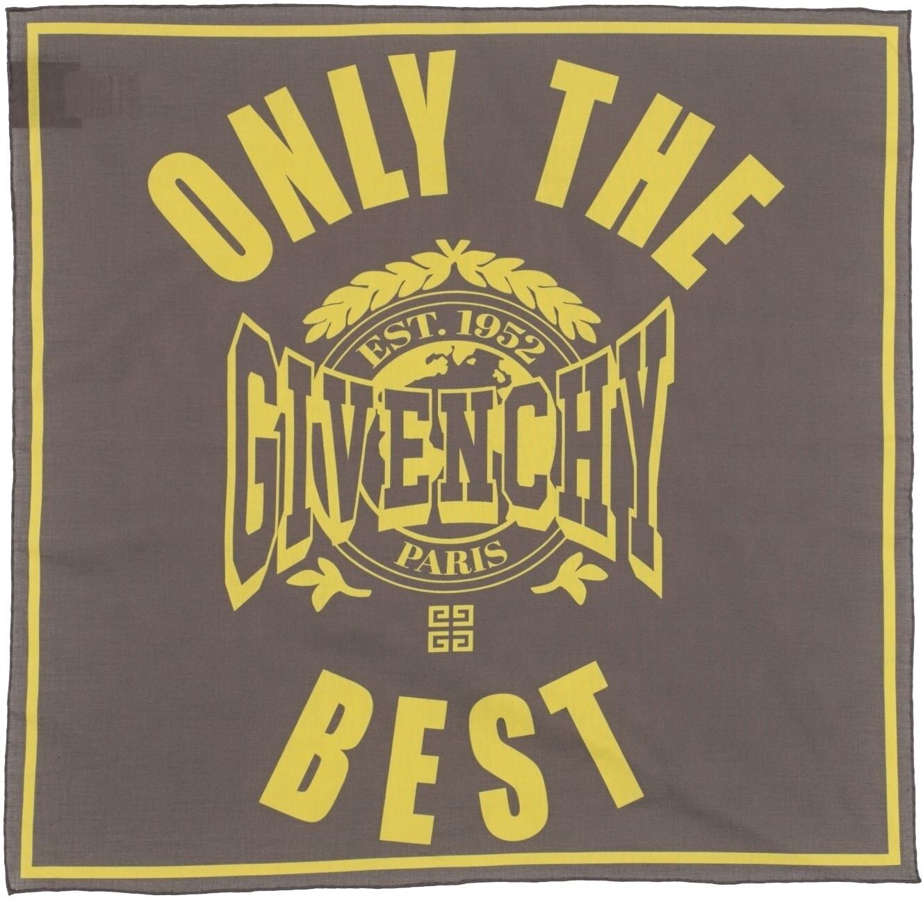 Givenchy Bufanda Hombre Gris -- Hombre