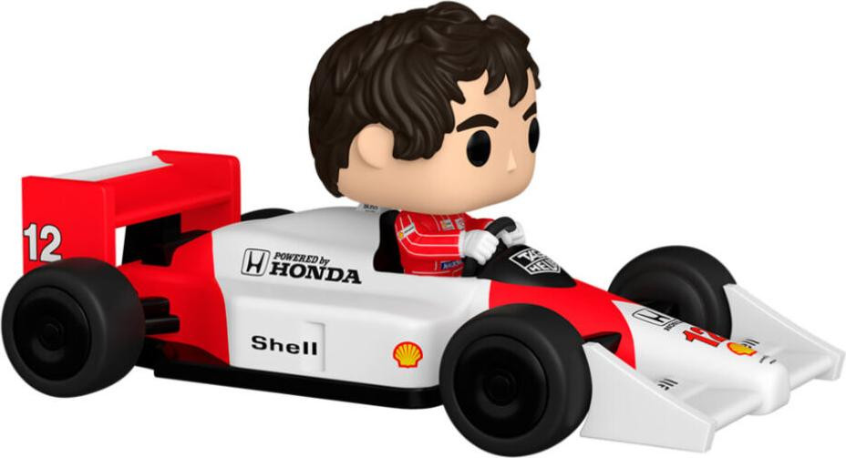 Funko POP! Rides Super Deluxe Vinyl Figuur McLaren Senna, 15 cm