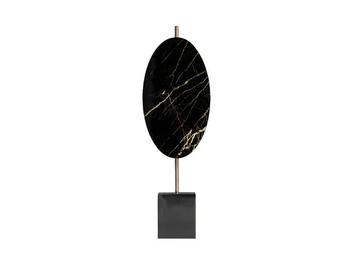 Grosses Design Dekorationsobjekt „MAB“ Schwarz, Gold Vical Home