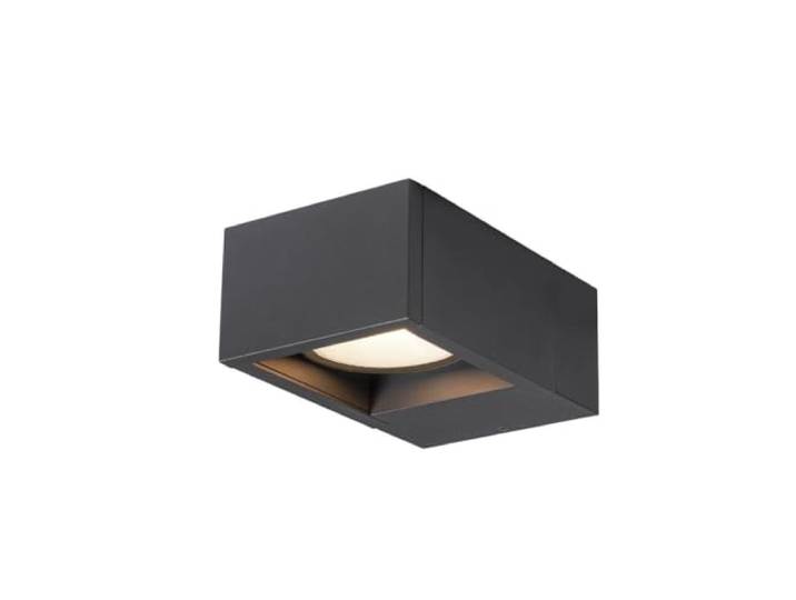 SLV ESKINA FRAME WL 1004747 Applique murale pour murs\, chemins\, entrées\, spot LED extérieur\, lampe de jardin\, interrupteur CCT 3000/4000 K IP65 15 W 1200 lm Anthracite