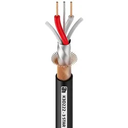 Adam Hall Cables 3 STAR DMX 222 (100 m, AES/EBU Kabel), Audiokabel