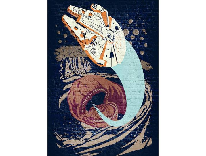 FOTOTAPETE STAR WARS ASTEORID WORM