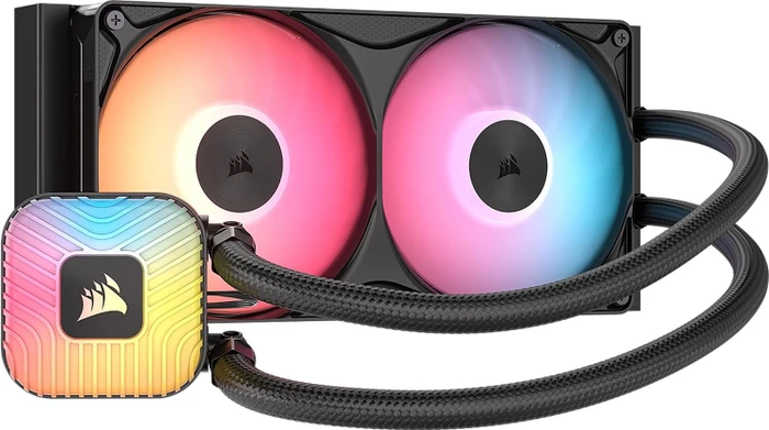 Corsair NAUTILUS II 240 RS ARGB, 240mm Radiator, Liquid CPU Cooler