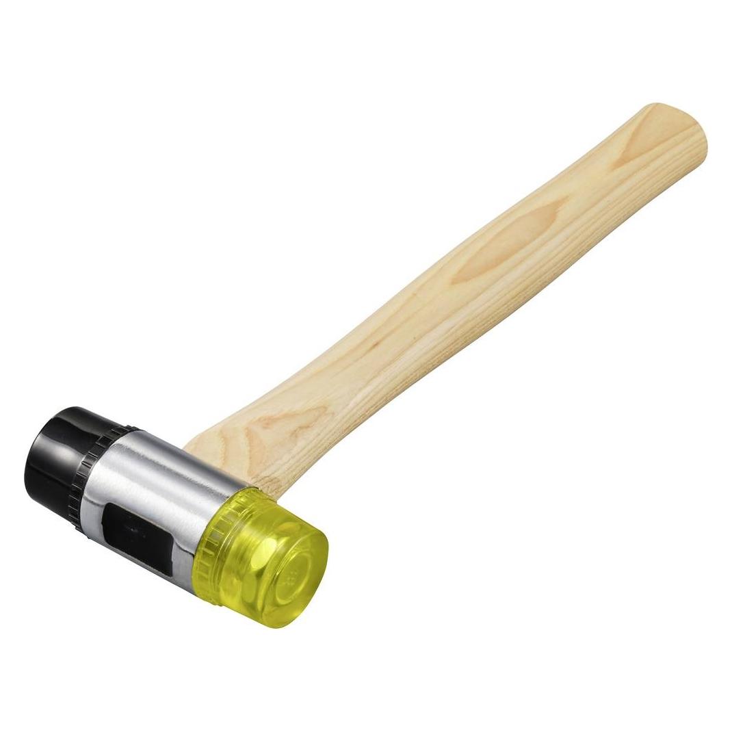Toolcraft TO-9991032 Gummihammer mittelweich, mittelhart 335 g 310 mm 1 St. (335 g) (TO-9991032)