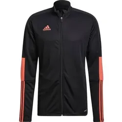 ADIDAS Herren Tiro Essentials Jacke, Größe L in Schwarz Schwarz