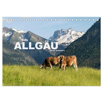 das Allgäu (Tischkalender 2027 DIN A5 quer), CALVENDO Monatskalender
