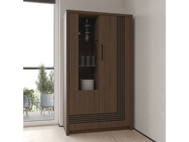 Buffet haut 92 x 160 x 42cm Marron