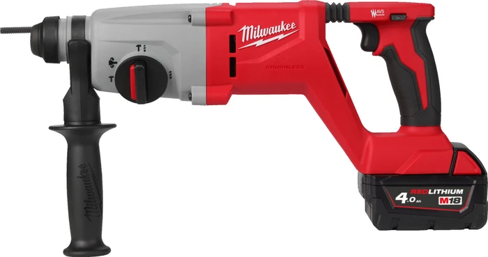 Milwaukee 4933492480 M18 BLHACD26-402X Akku-Kombihammer SDS-plus 18V 4.0Ah Li-Ion (Bohrhammer) (36150032)