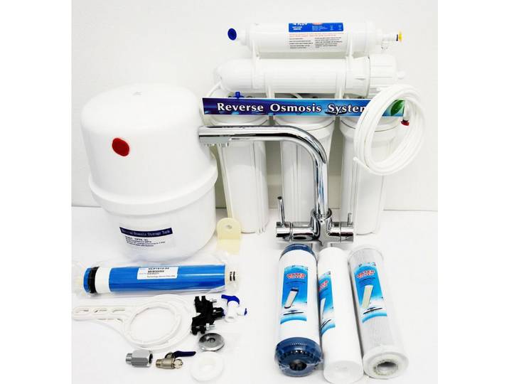 SYS Wasserfilter YS77, 5 Stufen Wasserfilter Umkehrosmose Anlage