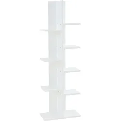 Helloshop26 - Bücherregal mit 9 Fächern 122 x 40 x 20 cm weiß
